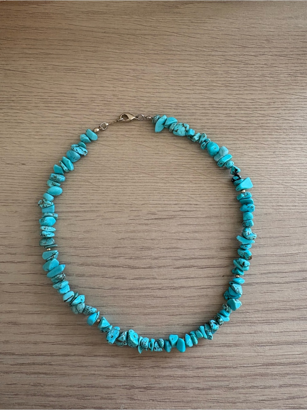 & Other Stories Turquoise Stone Necklace